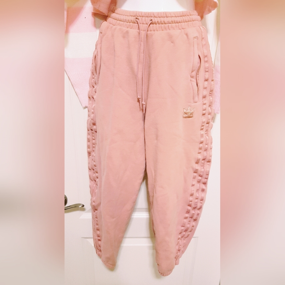 Adidas terry lined sweats